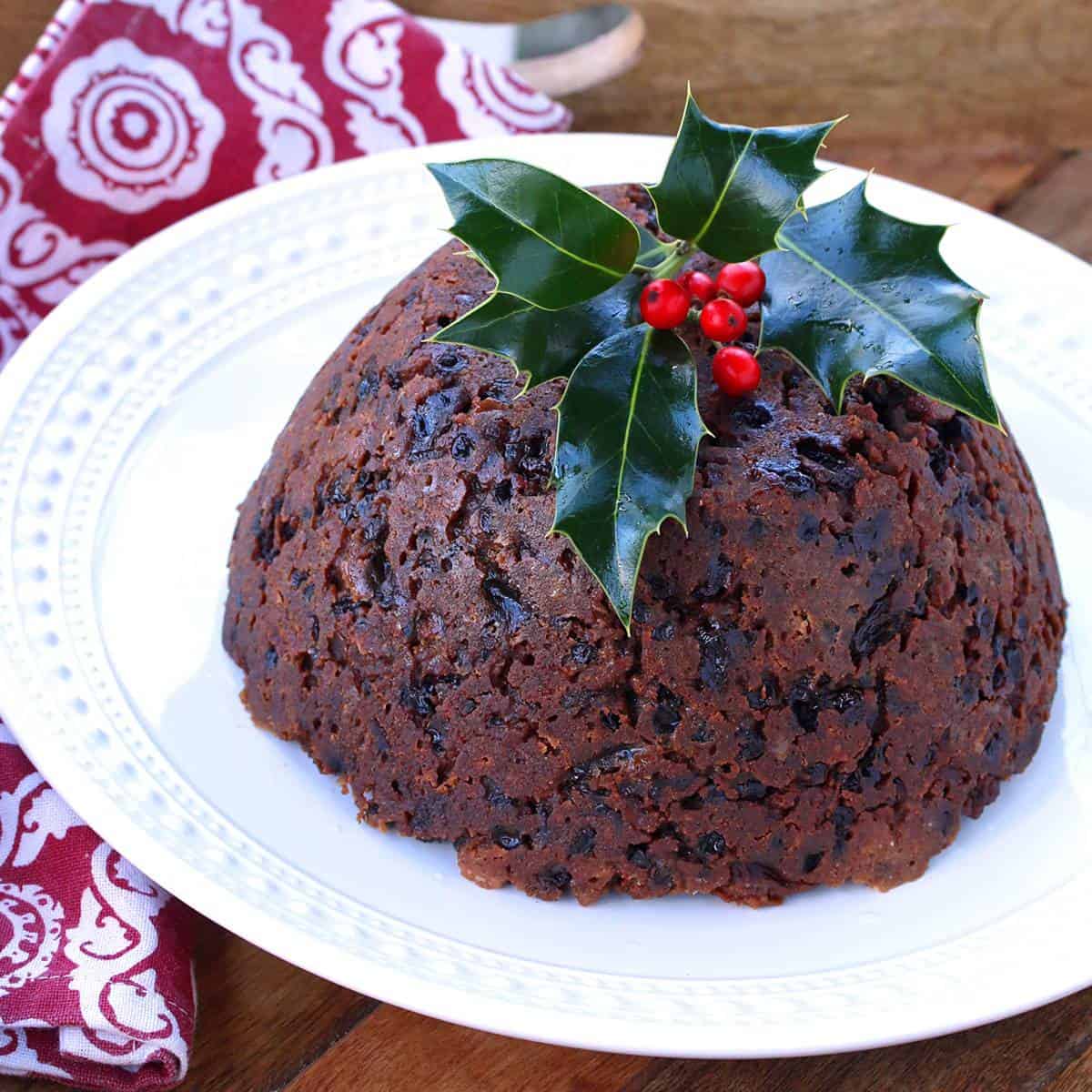 Traditional Christmas Pudding Figgy Pudding The Daring Gourmet